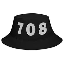 Load image into Gallery viewer, 708 Area Code Bucket Hat