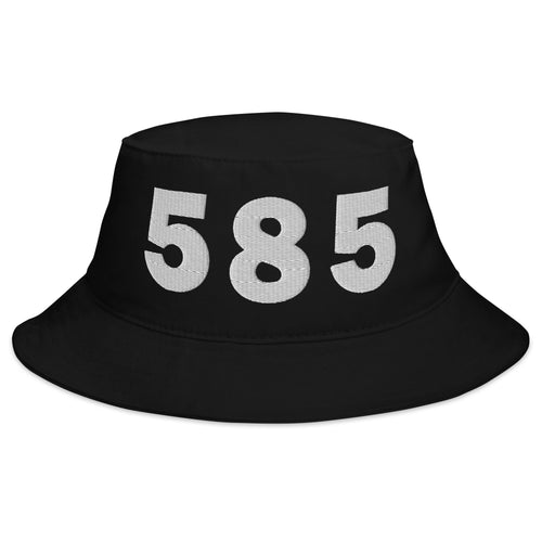 585 Area Code Bucket Hat