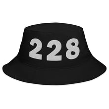 Load image into Gallery viewer, 228 Area Code Bucket Hat