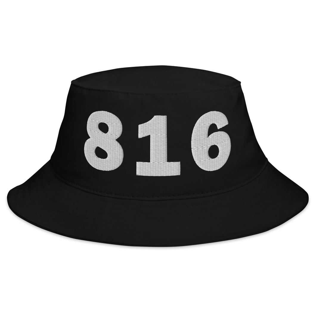 816 Area Code Bucket Hat
