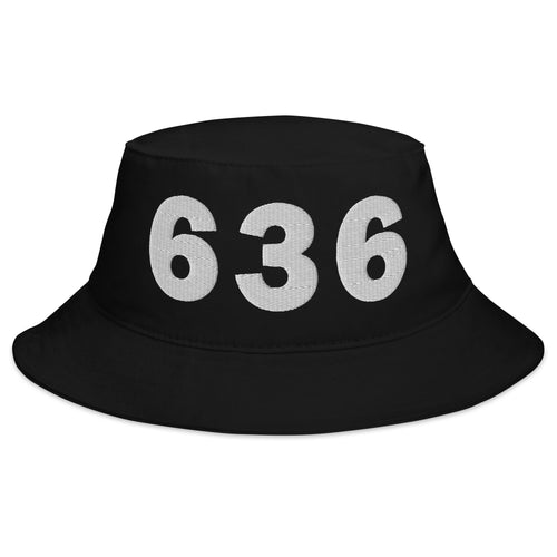 636 Area Code Bucket Hat