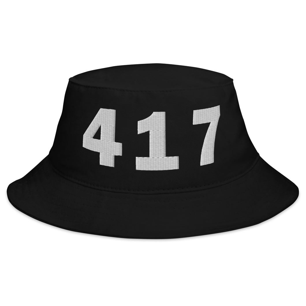 417 Area Code Bucket Hat