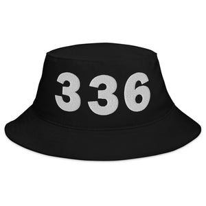 336 Area Code Bucket Hat
