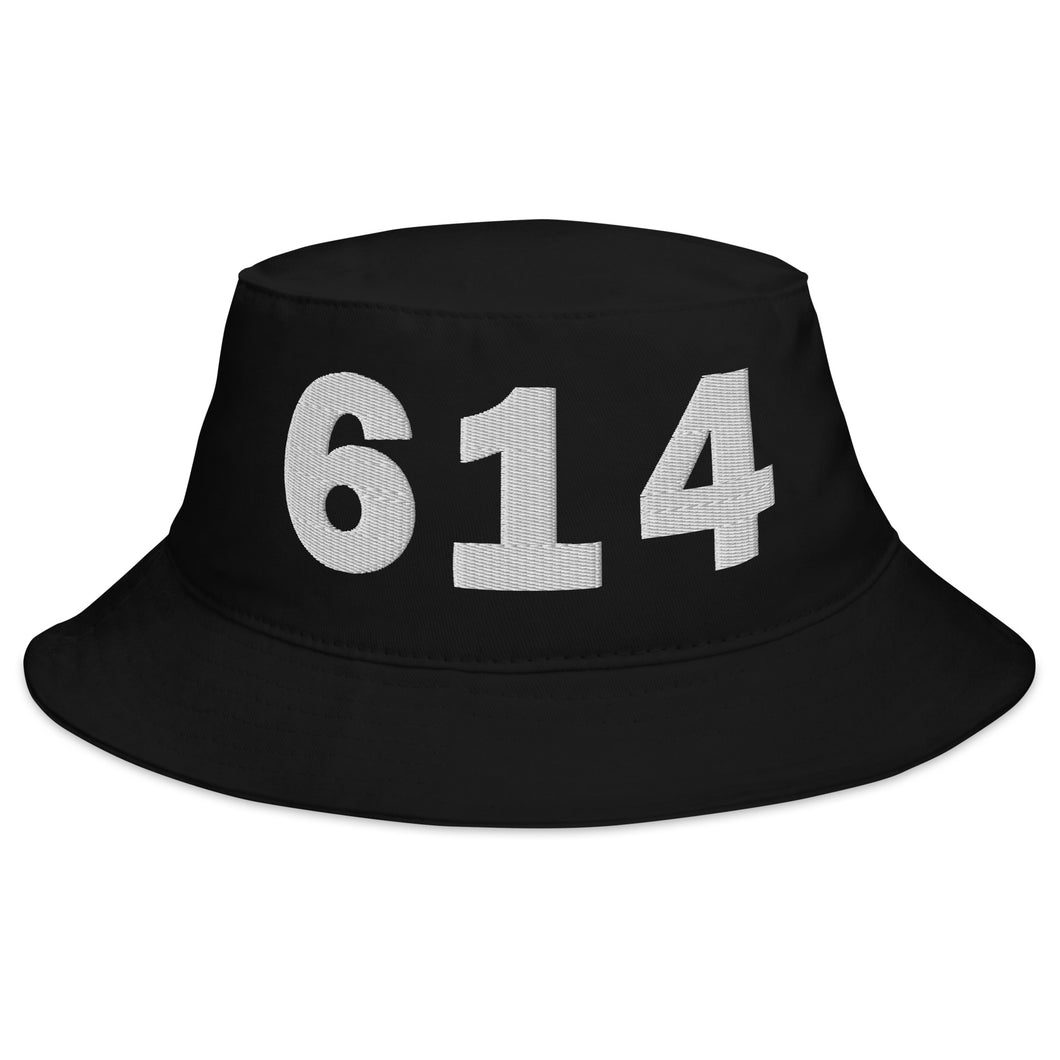 614 Area Code Bucket Hat