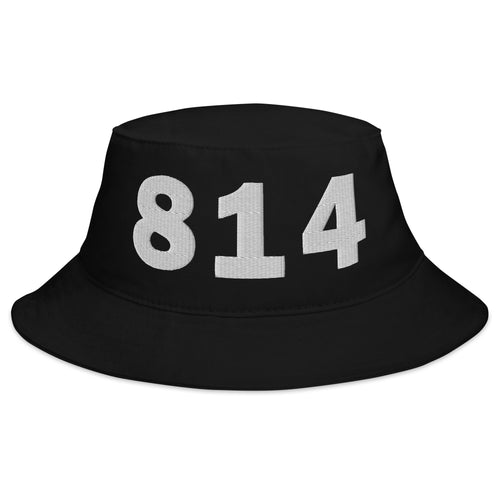 814 Area Code Bucket Hat
