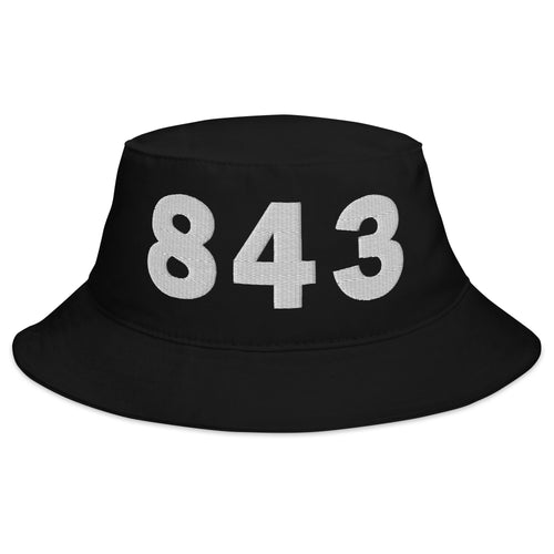 843 Area Code Bucket Hat