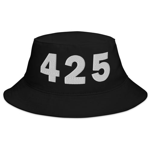 425 Area Code Bucket Hat
