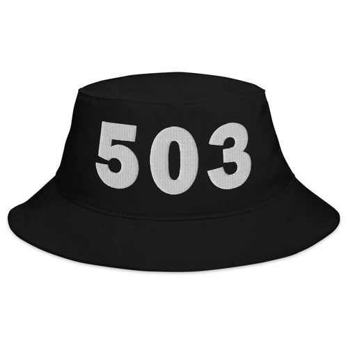 503 Area Code Bucket Hat