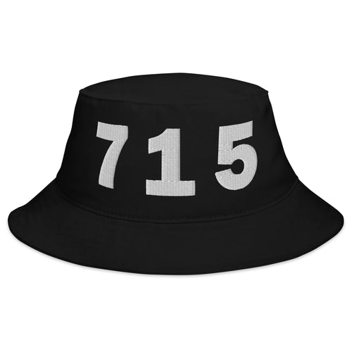 715 Area Code Bucket Hat