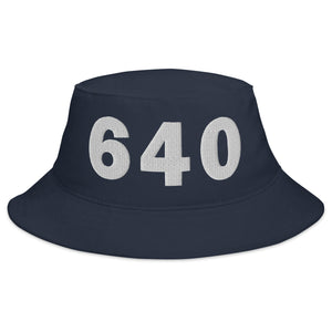 640 Area Code Bucket Hat