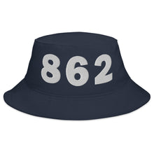 Load image into Gallery viewer, 862 Area Code Bucket Hat