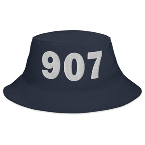 907 Area Code Bucket Hat