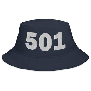 501 Area Code Bucket Hat