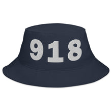 Load image into Gallery viewer, 918 Area Code Bucket Hat