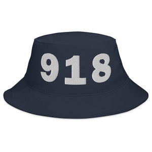 918 Area Code Bucket Hat