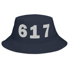 Load image into Gallery viewer, 617 Area Code Bucket Hat