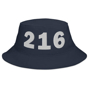 216 Area Code Bucket Hat