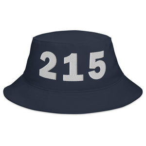 215 Area Code Bucket Hat
