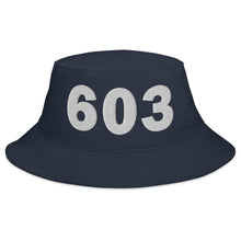 Load image into Gallery viewer, 603 Area Code Bucket Hat