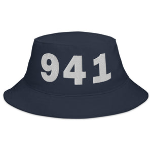 941 Area Code Bucket Hat