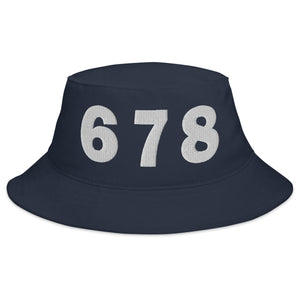 678 Area Code Bucket Hat