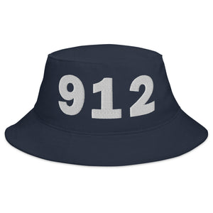 912 Area Code Bucket Hat