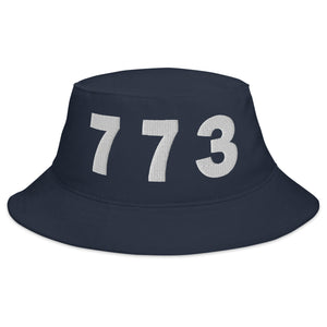 773 Area Code Bucket Hat