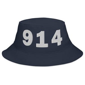 914 Area Code Bucket Hat