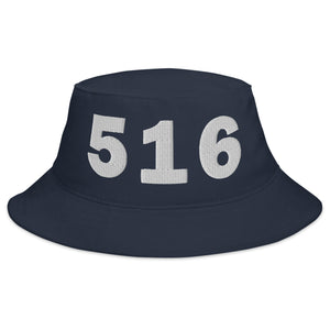 516 Area Code Bucket Hat