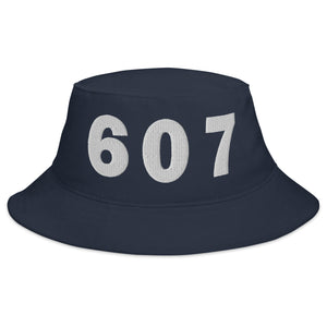 607 Area Code  Bucket Hat
