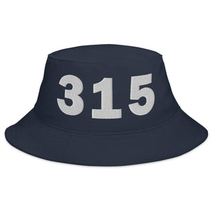 315 Area Code Bucket Hat