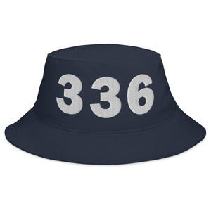 336 Area Code Bucket Hat