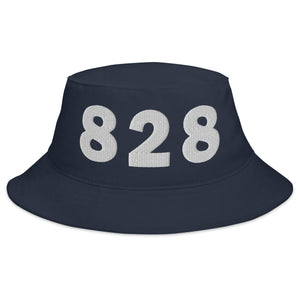 828 Area Code Bucket Hat