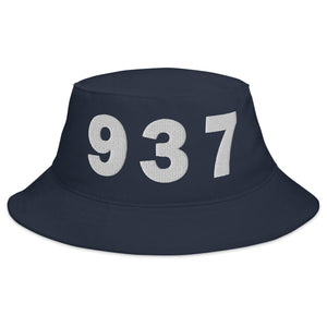 937 Area Code Bucket Hat
