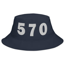 Load image into Gallery viewer, 570 Area Code Bucket Hat