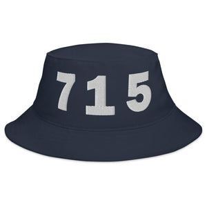 715 Area Code Bucket Hat