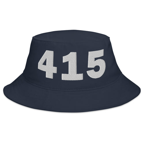 415 Area Code Bucket Hat
