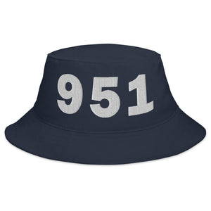 951 Area Code Bucket Hat
