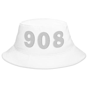 908 Area Code Bucket Hat