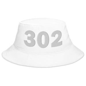 302 Area Code Bucket Hat