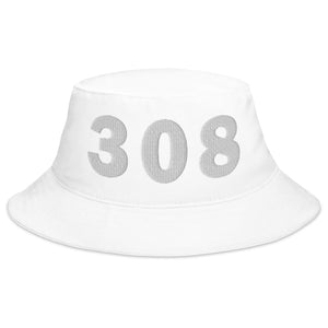 308 Area Code Bucket Hat