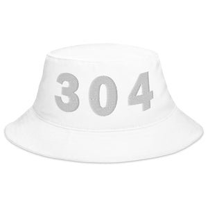 304 Area Code Bucket Hat
