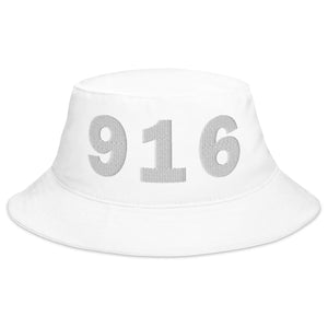 916 Area Code Bucket Hat