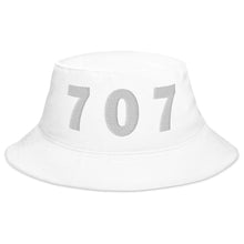 Load image into Gallery viewer, 707 Area Code Bucket Hat