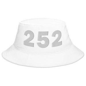252 Area Code Bucket Hat