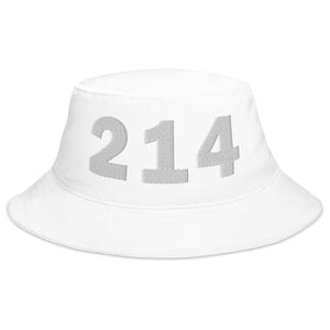 214 Area Code Bucket Hat