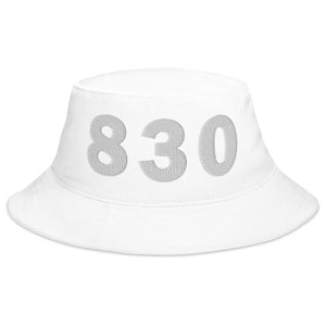 830 Area Code Bucket Hat