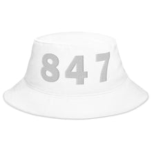 Load image into Gallery viewer, 847 Area Code Bucket Hat