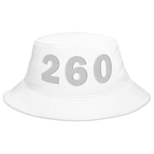 260 Area Code Bucket Hat