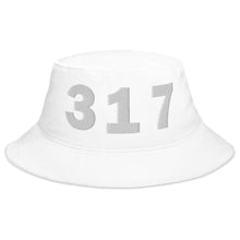 Load image into Gallery viewer, 317 Area Code Bucket Hat